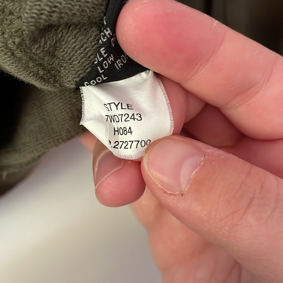 Lucky Brand Cotton Deep Scoop Neck Hooded Sweatshirt Size Medium - Picture 6 of 6